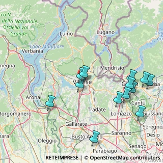Mappa 21100 Varese VA, Italia (17.98)