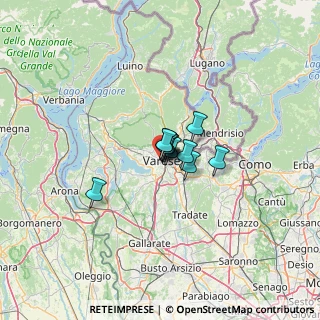 Mappa 21100 Varese VA, Italia (4.91818)