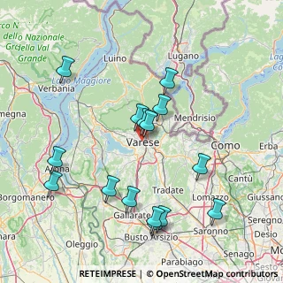Mappa 21100 Varese VA, Italia (16.208)