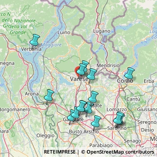 Mappa 21100 Varese VA, Italia (17.37125)