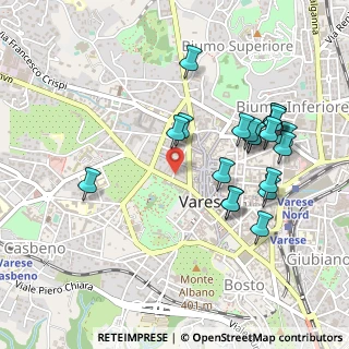 Mappa 21100 Varese VA, Italia (0.496)