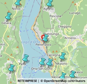 Mappa Viale Stazione, 28028 Omegna VB, Italia (2.95545)