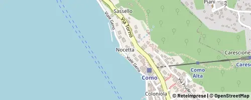 Mappa Como