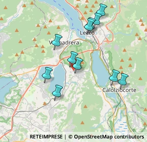 Mappa Via Trento, 23851 Galbiate LC, Italia (3.58909)