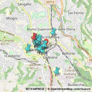 Mappa Piazzale Trento, 21100 Varese VA, Italia (0.54778)