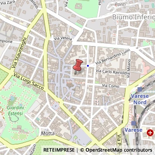 Mappa Piazza Giovine Italia, 4, 21100 Induno Olona, Varese (Lombardia)