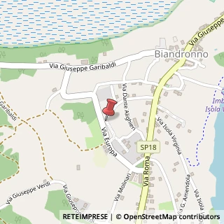 Mappa Via gramsci 19, 21024 Biandronno, Varese (Lombardia)
