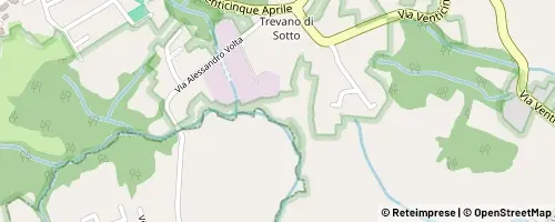 Mappa Uggiate-Trevano