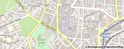 Mappa Varese