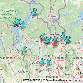 Mappa Via Nuccia Casula, 21100 Varese VA, Italia (16.05412)