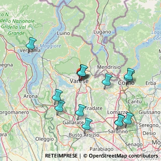 Mappa Via Nuccia Casula, 21100 Varese VA, Italia (16.39071)