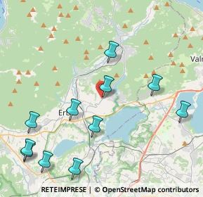 Mappa Via S. Carlo, 22030 Longone Al Segrino CO, Italia (4.90455)