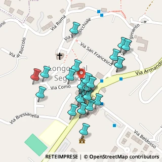 Mappa Via S. Carlo, 22030 Longone Al Segrino CO, Italia (0.08929)
