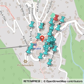 Mappa Piazza Bonacossa, 22034 Brunate CO, Italia (0.09615)