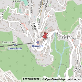 Mappa Corso Indipendenza, 50, 22034 Brunate, Como (Lombardia)