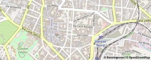 Mappa Varese