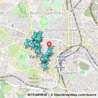 Mappa Via Cavour Camillo Benso Conte, 21100 Varese VA, Italia (0.33158)
