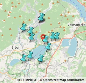 Mappa Via Trento, 22030 Cesana Brianza LC, Italia (3.06357)