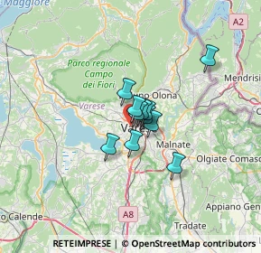 Mappa Via Ortigara, 21100 Varese VA, Italia (3.34091)