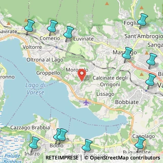 Mappa Via S. Candido, 21100 Varese VA, Italia (3.55083)