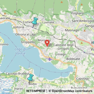 Mappa Via S. Candido, 21100 Varese VA, Italia (4.3875)
