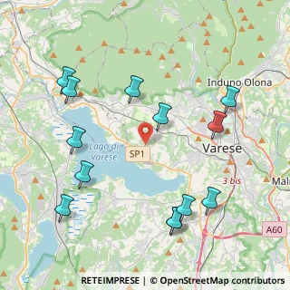 Mappa Via S. Candido, 21100 Varese VA, Italia (4.69846)