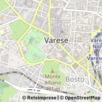 Mapa Varese
