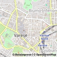 Mapa Castiglione Olona