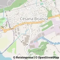 Map Cesana Brianza