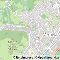 Mapa Vertova