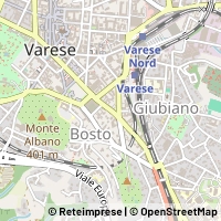 Mapa Varese