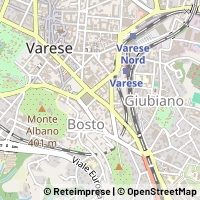 Mapa Varese