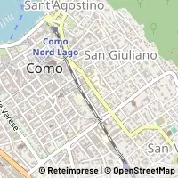 Map Como