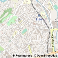 Mapa Erba