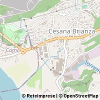 Kaart Cesana Brianza