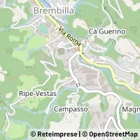 地図 Val Brembilla