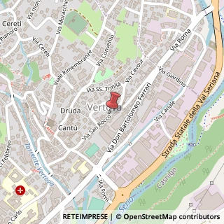 Mappa Via El Alamein, 15, 24029 Vertova, Bergamo (Lombardia)