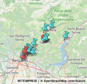 Mappa 24026 Cazzano Sant'Andrea BG, Italia (12.00875)