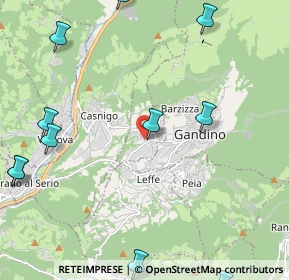 Mappa 24026 Cazzano Sant'Andrea BG, Italia (2.99909)