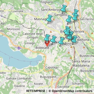 Mappa Via Mezana, 21100 Varese VA, Italia (2.08385)