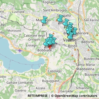 Mappa Via Mezana, 21100 Varese VA, Italia (1.54462)