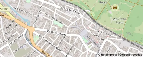 Mappa Monfalcone