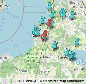 Mappa Via dei Salici, 21027 Ispra VA, Italia (1.836)