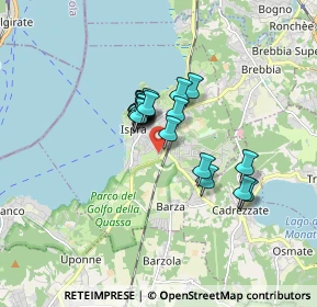 Mappa Via dei Gelsi, 21027 Ispra VA, Italia (1.108)