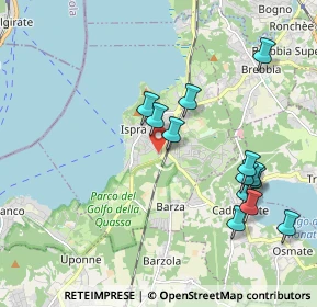 Mappa Via dei Salici, 21027 Ispra VA, Italia (2.03385)