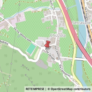 Mappa Via Zenatti, 12, 38061 Chizzola TN, Italia, 38061 Ala, Trento (Trentino-Alto Adige)