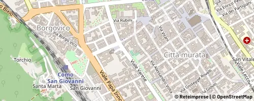 Mappa Como