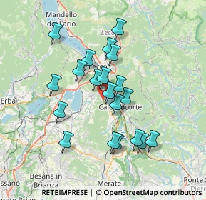 Mappa 23852 Garlate LC, Italia (6.2385)