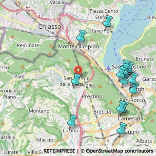 Mappa Via XXV Aprile, 22020 San Fermo della Battaglia CO, Italia (2.62214)