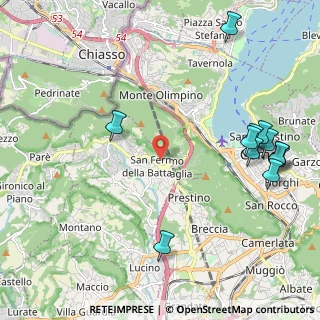 Mappa Via XXV Aprile, 22020 San Fermo della Battaglia CO, Italia (2.66917)